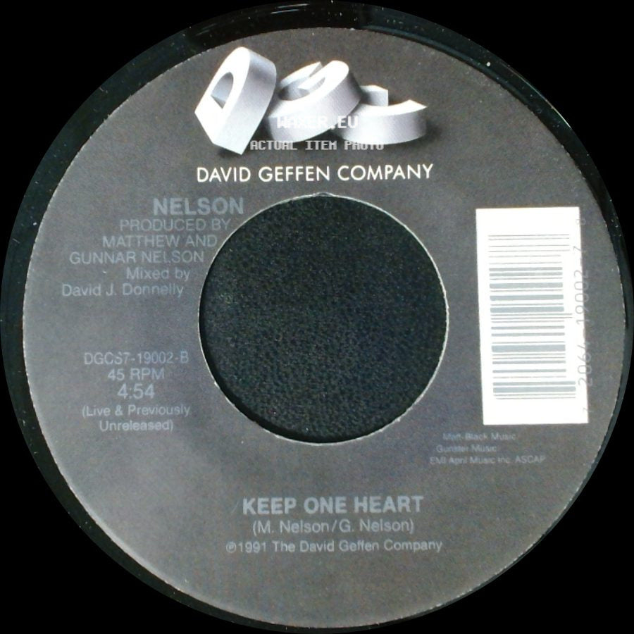 Nelson - More Than Ever / Keep One Heart side B