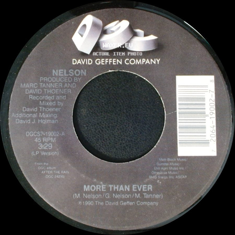 Nelson - More Than Ever / Keep One Heart side A