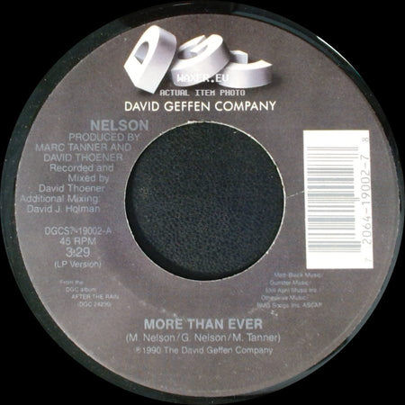 Nelson - More Than Ever / Keep One Heart side A