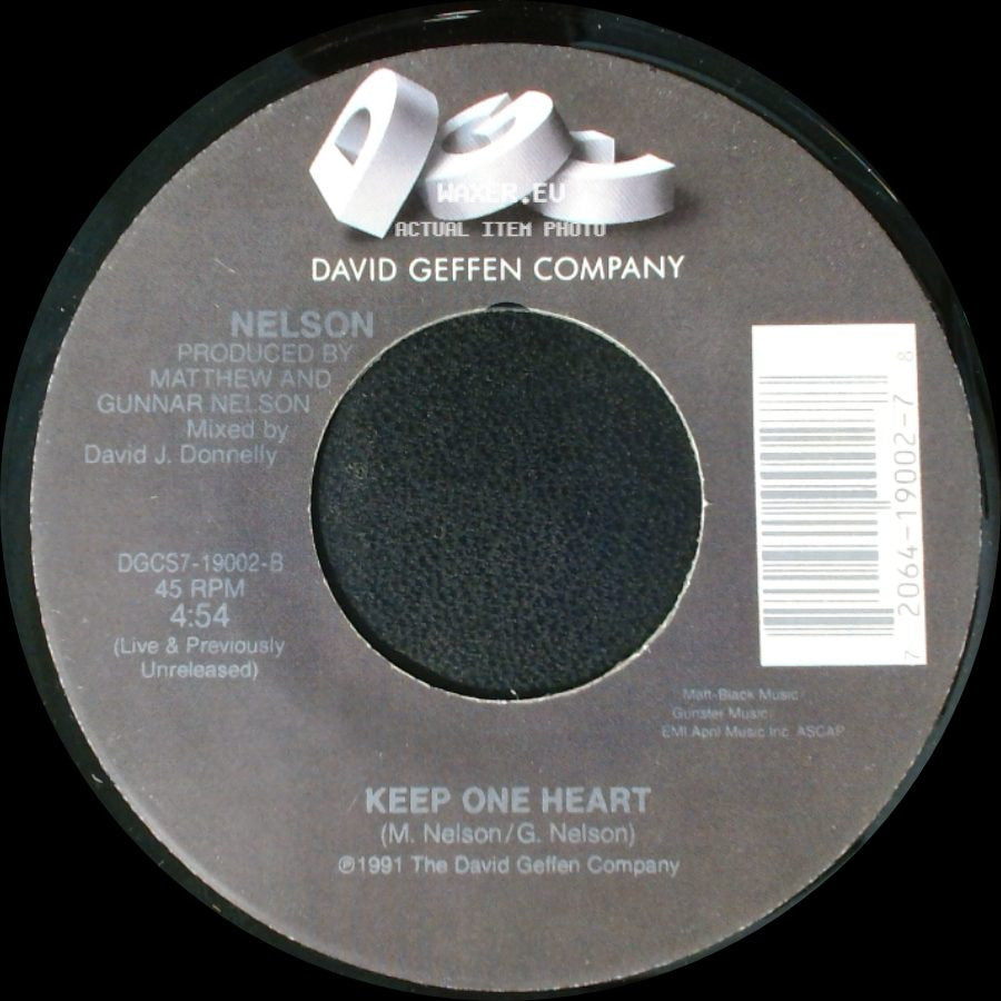 Nelson - More Than Ever / Keep One Heart side B