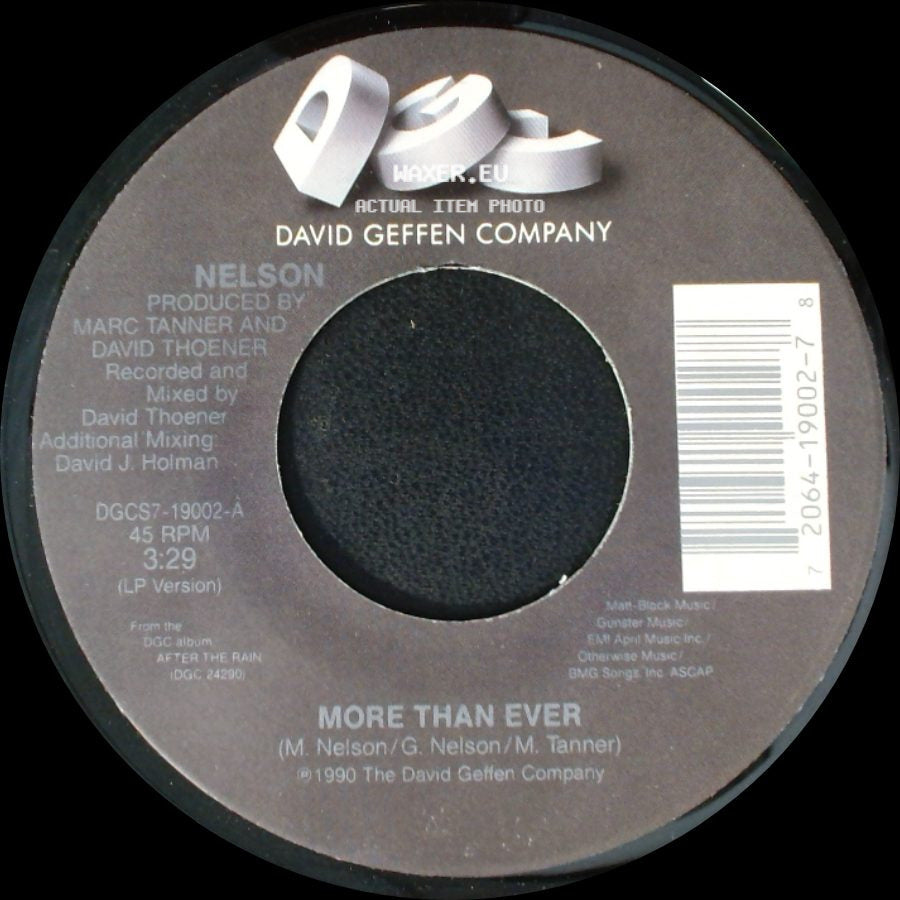 Nelson - More Than Ever / Keep One Heart side A