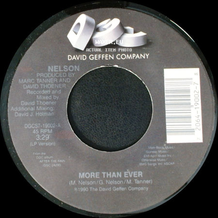 Nelson - More Than Ever / Keep One Heart side A