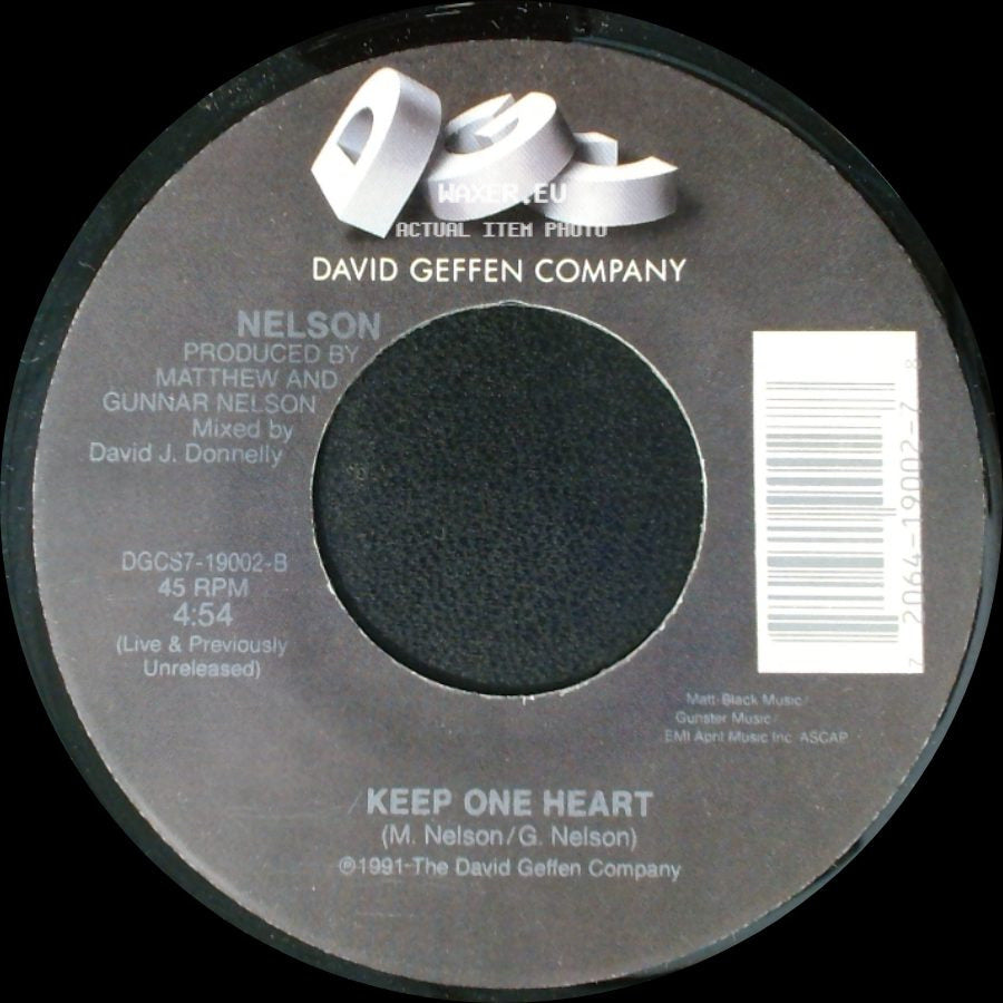 Nelson - More Than Ever / Keep One Heart side B