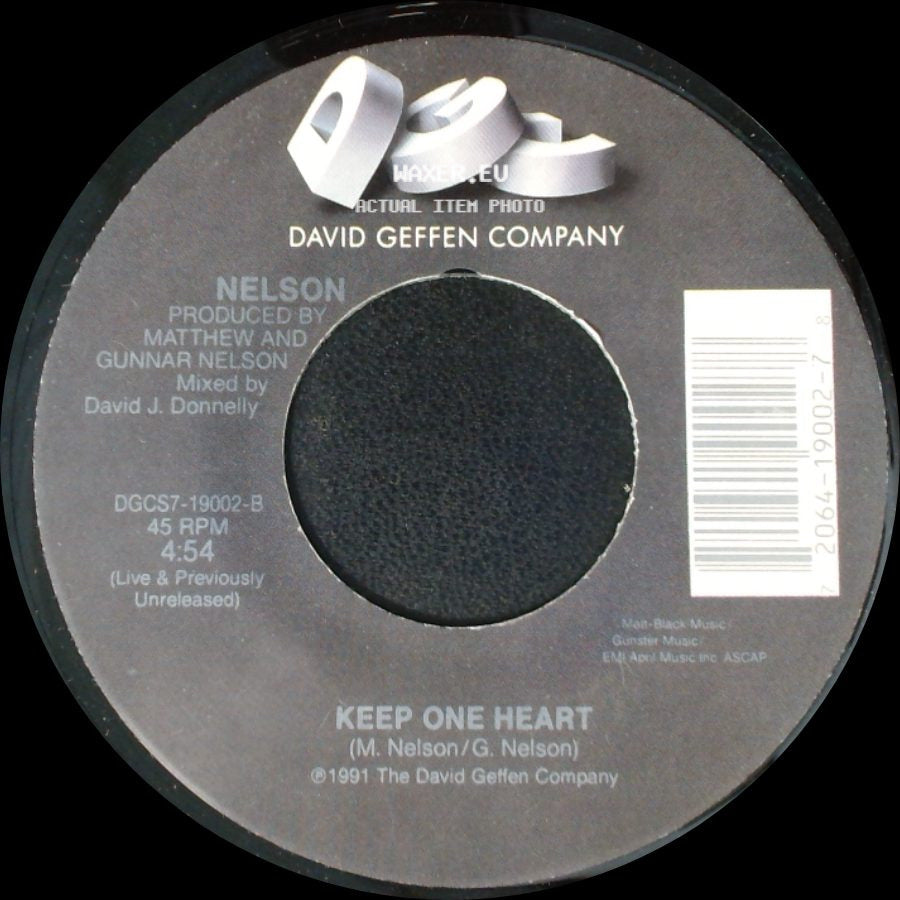 Nelson - More Than Ever / Keep One Heart side B