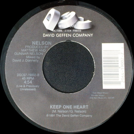 Nelson - More Than Ever / Keep One Heart side B
