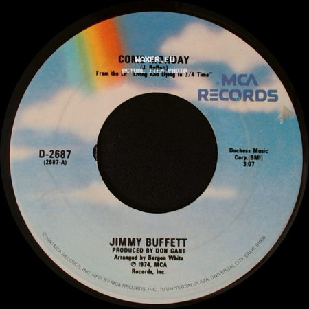 Jimmy Buffett - Come Monday / Saxophones side A