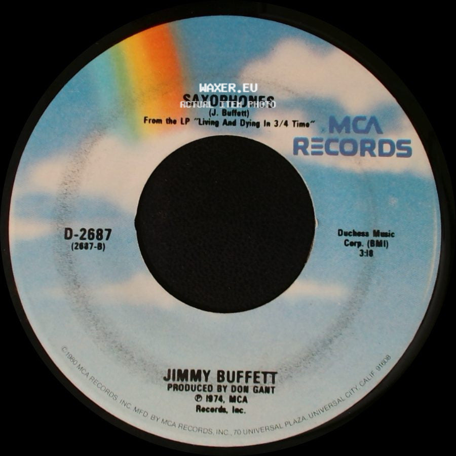 Jimmy Buffett - Come Monday / Saxophones side B