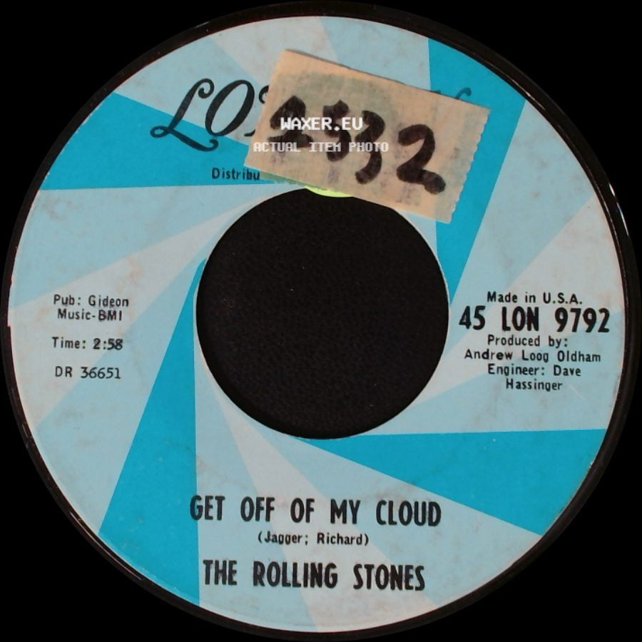 The Rolling Stones - I'm Free / Get Off Of My Cloud side B