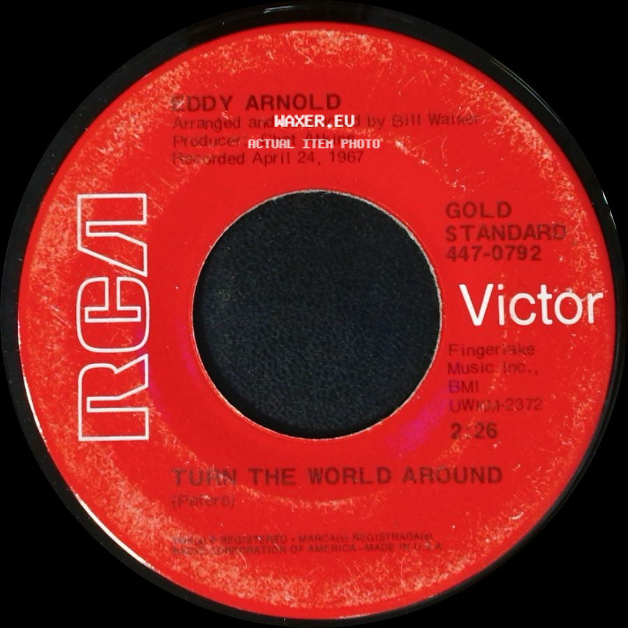 Eddy Arnold - Turn The World Around / Here Comes Heaven side A