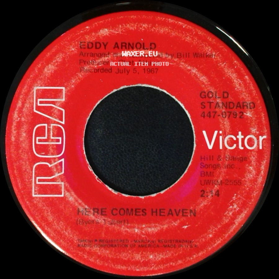Eddy Arnold - Turn The World Around / Here Comes Heaven side B