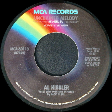 Al Hibbler - Unchained Melody / He side A