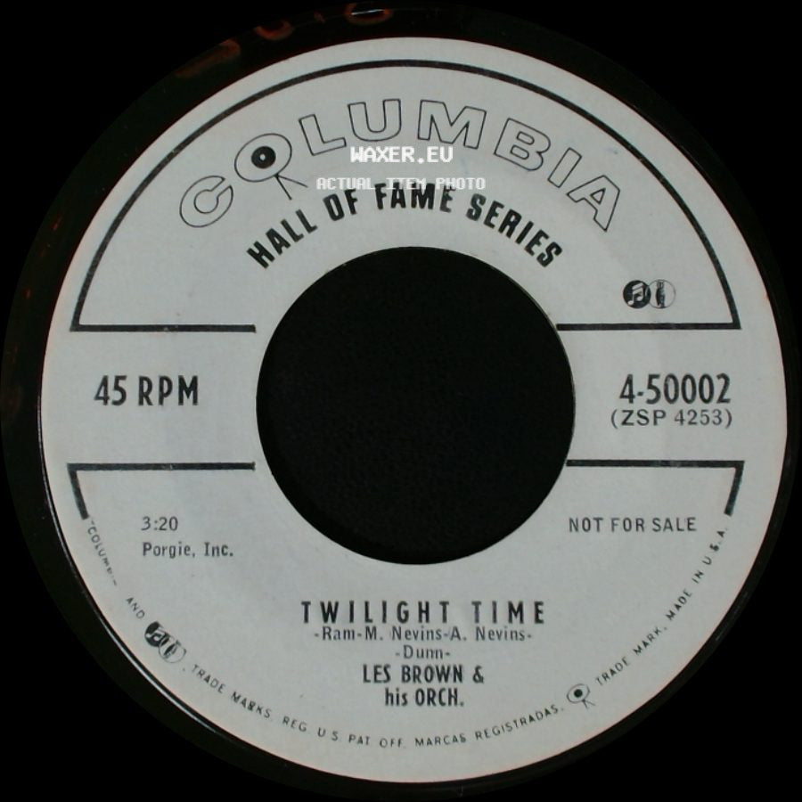 Les Brown & His Orch. - Twilight Time / Sentimental Journey side A