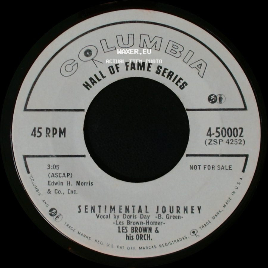 Les Brown & His Orch. - Twilight Time / Sentimental Journey side B