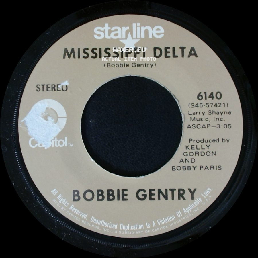 Bobbie Gentry - Ode To Billie Joe / Mississippi Delta side B
