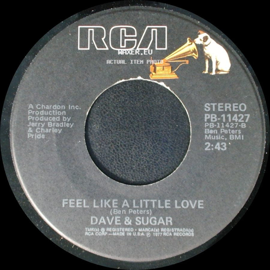 Dave & Sugar - Feel Like A Little Love / Golden Tears side A