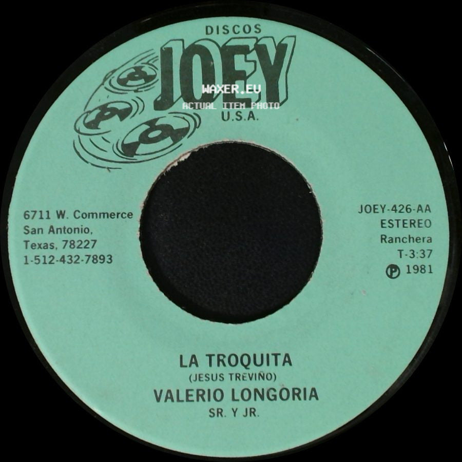 Valerio Longoria / Valerio Longoria Sr. Y Jr. - Dame Dame / La Troquita side B