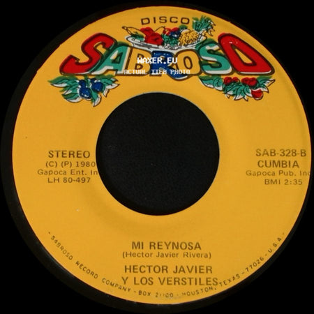 Hector Javier Y Los Verstiles - Los Besos De Maribel / Mi Reynosa side B