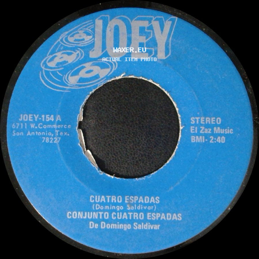 Conjunto Cuatro Espadas - Cuatro Espadas / Palomita Triste side A
