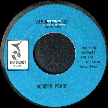 Homero Prado - La Subasta / Albur De Amor side B