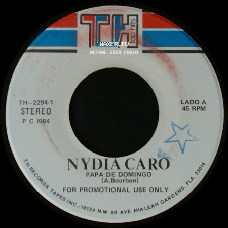 Nydia Caro - Papa De Domingo / Papa De Domingo side A