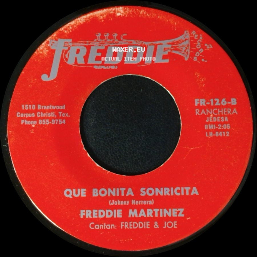 Freddie Martinez - Ilusion De Primavera / Que Bonita Sonricita side B