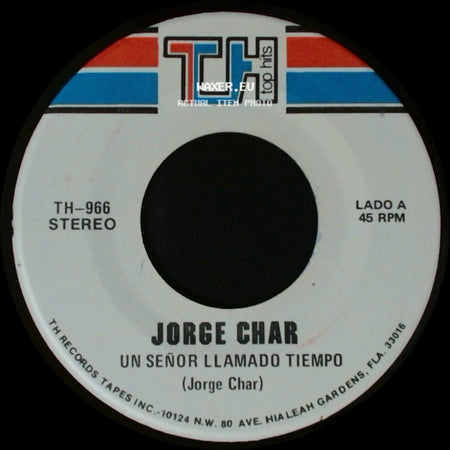 Jorge Char - Un Señor Llamado Tiempo / Ojos Tristes side A