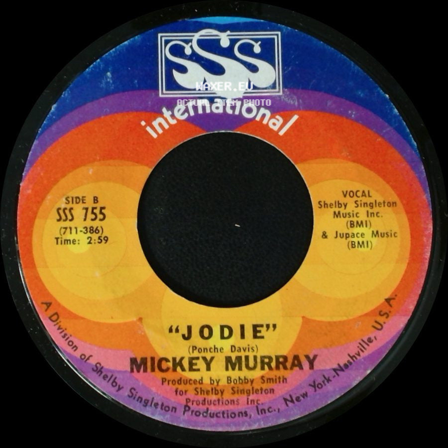 Mickey Murray - Flat Foot Sam / Jodie side B