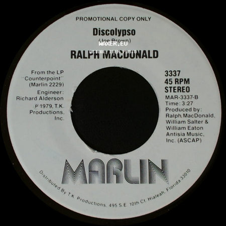 Ralph Macdonald - I Need Someone / Discolypso side B