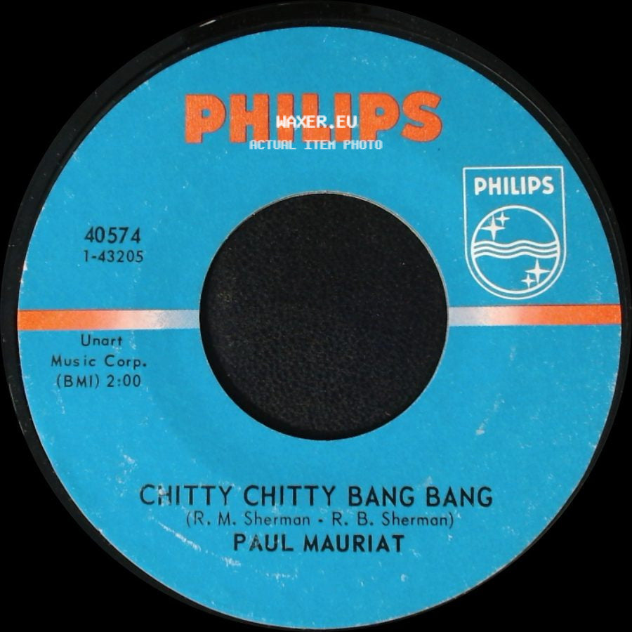 Paul Mauriat - Comme Un Garcon (What A Guy) / Chitty Chitty Bang Bang side B