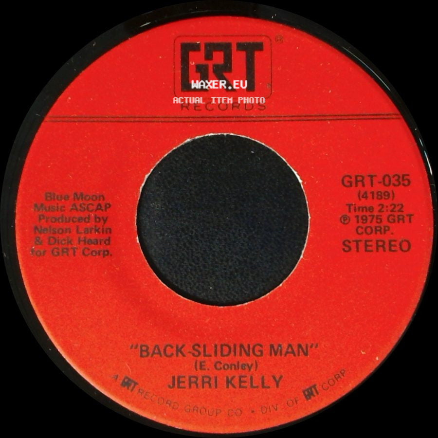 Jerri Kelly - Back-Sliding Man / All I'm Really Losing Is My Mind side A