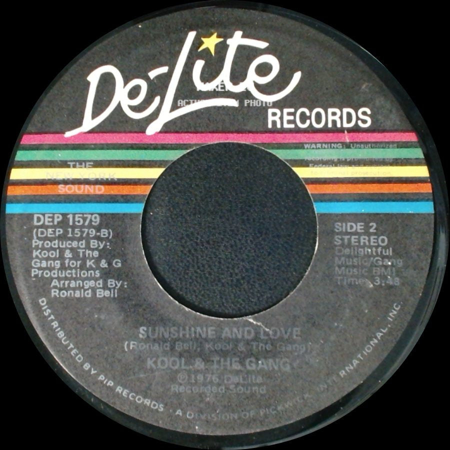 Kool & The Gang - Love And Understanding (Come Together) / Sunshine And Love side B