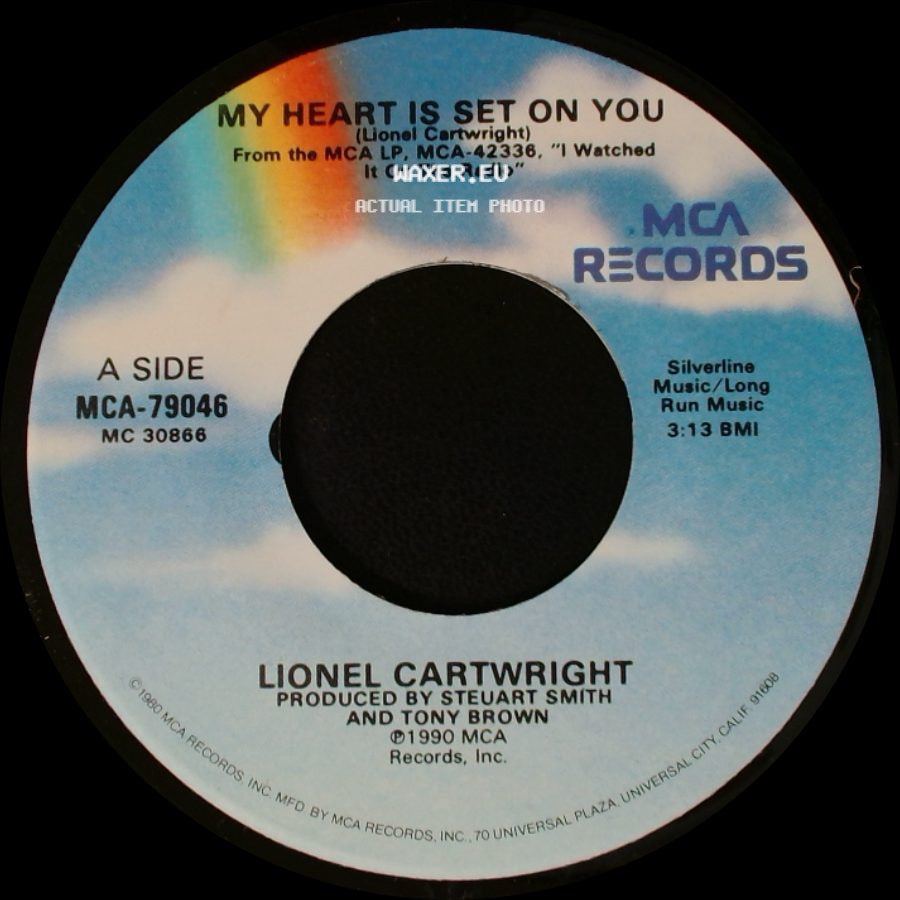 Lionel Cartwright - My Heart Is Set On You / True Believer side A