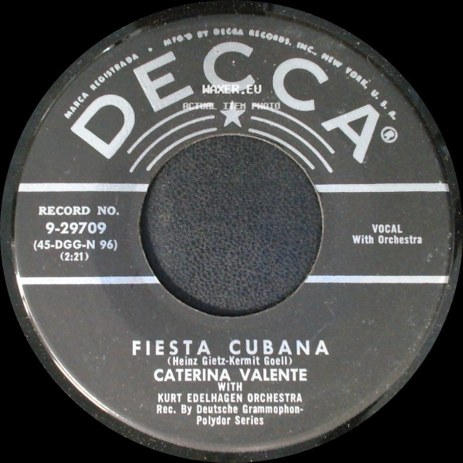 Caterina Valente - Fiesta Cubana / If Hearts Could Talk side A