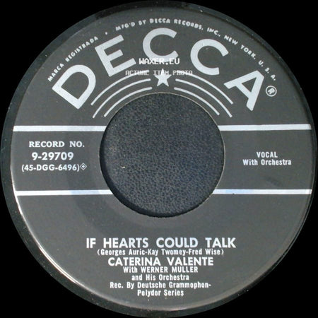 Caterina Valente - Fiesta Cubana / If Hearts Could Talk side B