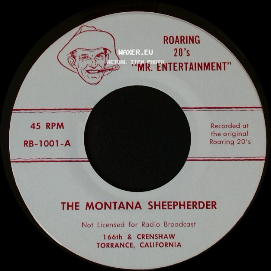 The Montana Sheepherder - Visit To A Nudist Colony / Mr. Entertainment side B