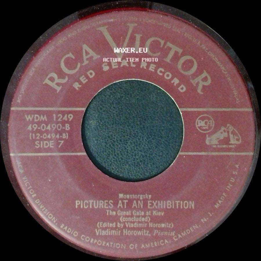 Vladimir Horowitz - Pictures At An Exhibition / Pictures At An Exhibition side A