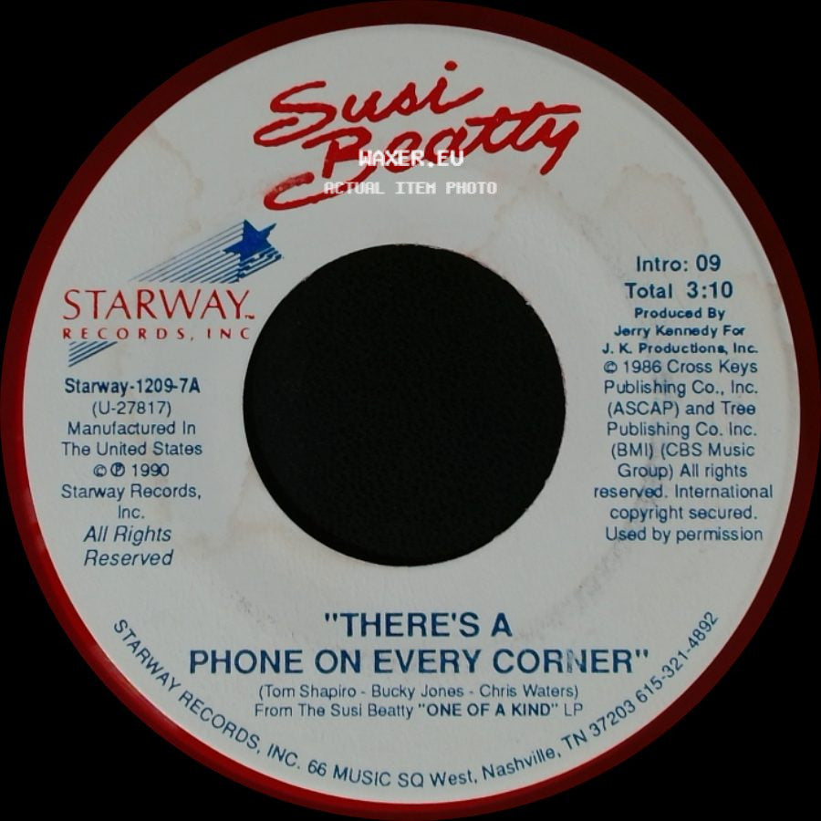Susi Beatty - Rock - A - Lot / There's A Phone On Every Corner side B