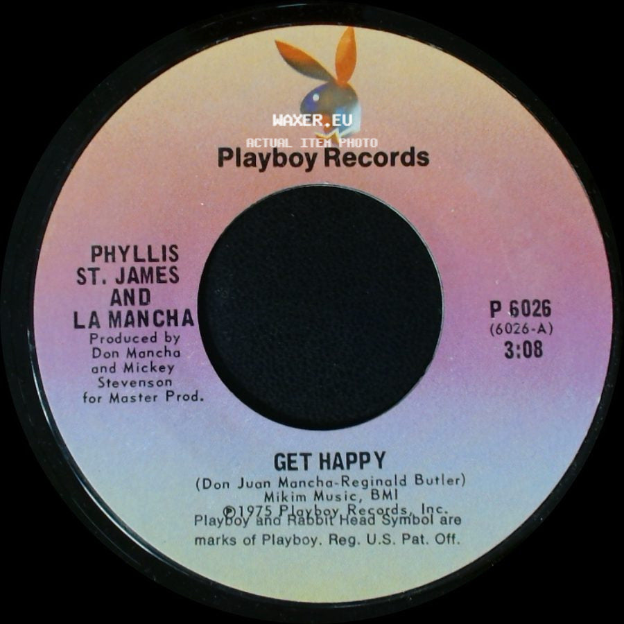 Phyllis St. James And La Mancha - Peace In Mind / Get Happy side B