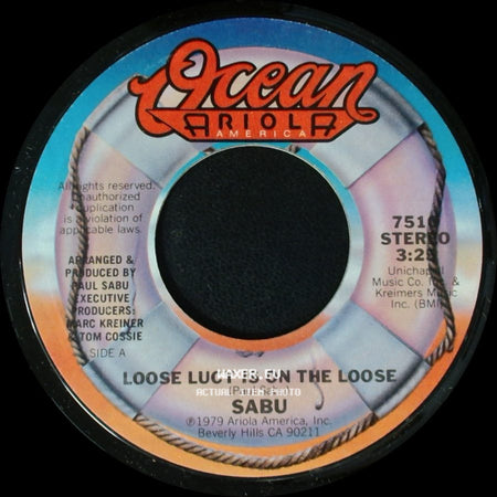 Sabu - Loose Lucy Is On The Loose / You're Mine Forever side A