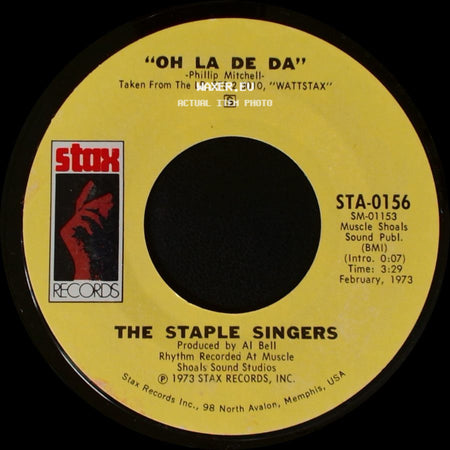 The Staple Singers - We The People / Oh La De Da side B
