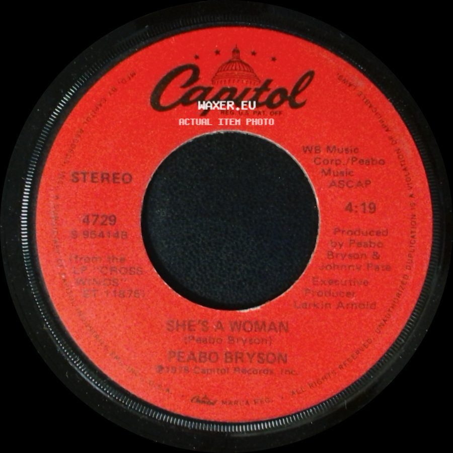 Peabo Bryson - She's A Woman / Spread Your Wings side A