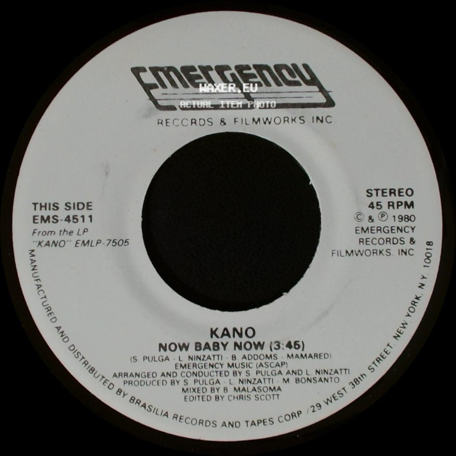 Kano - Super Extra Sexy Sign / Now Baby Now side B