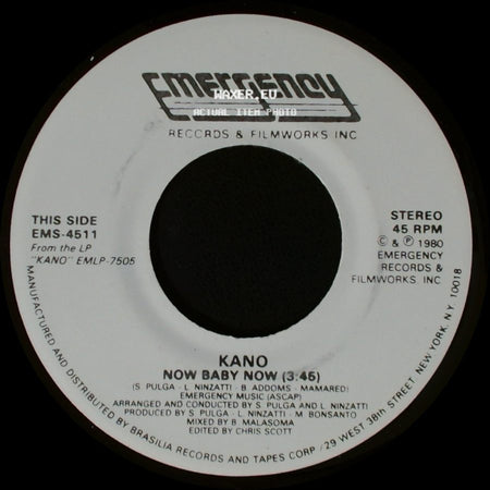 Kano - Now Baby Now / Super Extra Sexy Sign side A
