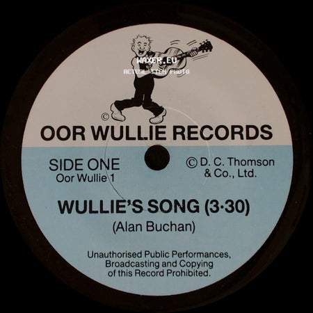 Unknown Artist - Wullie's Song (3:30) / The Rascal (3:20) side A