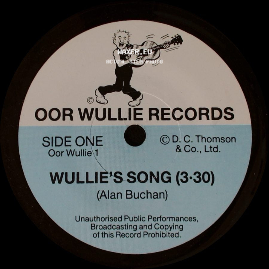 Unknown Artist - Wullie's Song (3:30) / The Rascal (3:20) side A