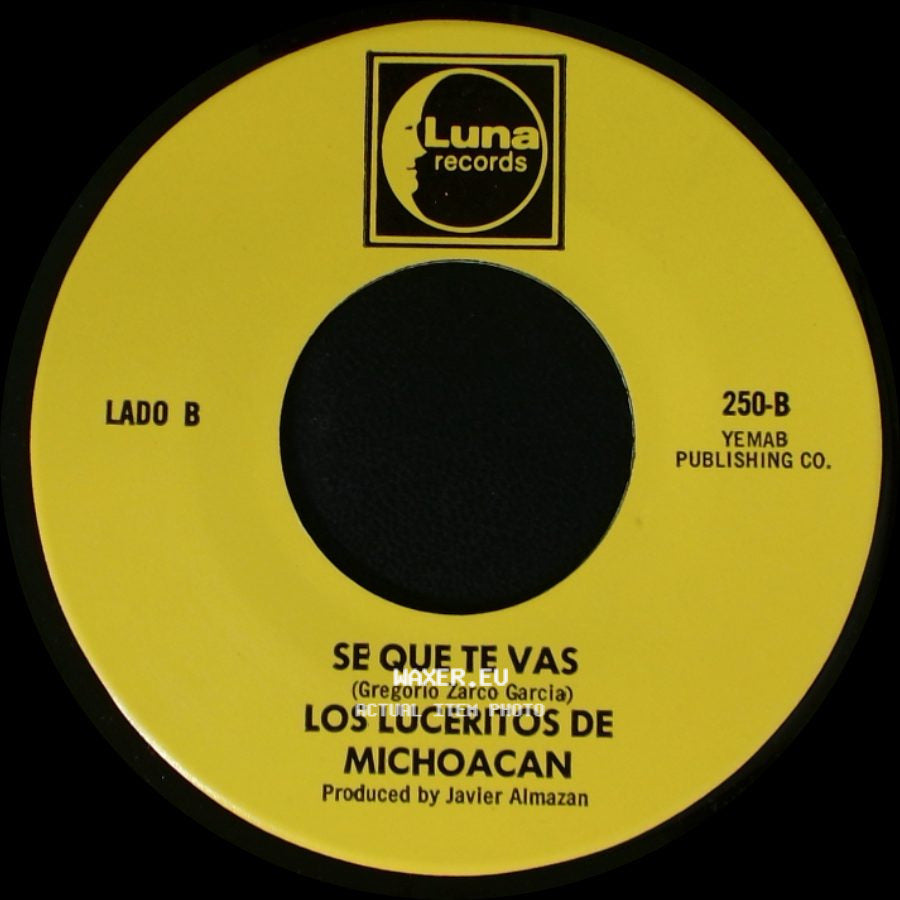 Los Luceritos De Michoacan - Flor De Las Flores / Se Que Te Vas side B