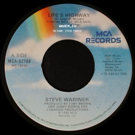 Steve Wariner - Life's Highway / She's Crazy For Leaving side A