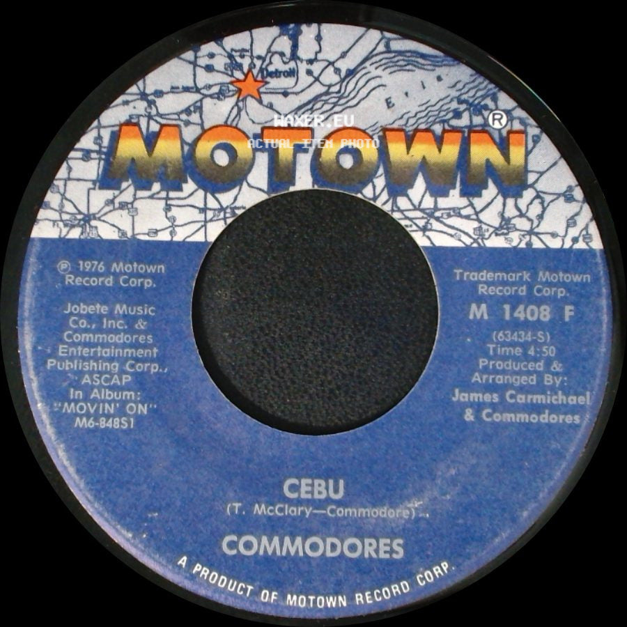 Commodores - Cebu / Fancy Dancer side A