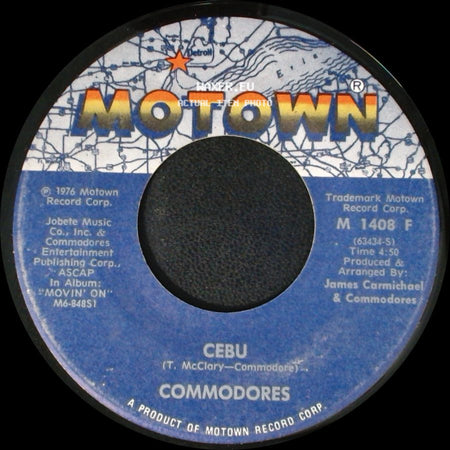 Commodores - Cebu / Fancy Dancer side A
