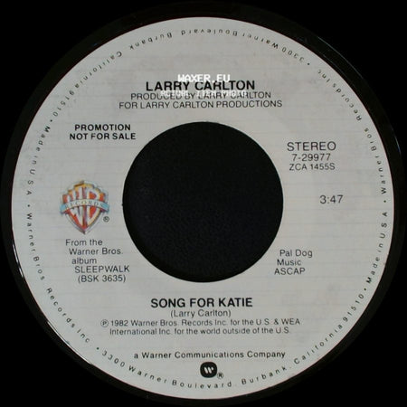 Larry Carlton - Song For Katie / Song For Katie side A
